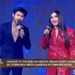 Stebin Ben Instagram - Extremely honoured to be performing my first ever performance for @indiansportshonours . Here’s a glimpse of it for you all