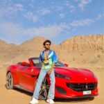 Stebin Ben Instagram - My first drive in the desert !
