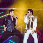 Stebin Ben Instagram - Dear @akshaykumar sir Sharing the stage with you in Atlanta was the highlight for me! Your love for music and your energy on stage just cannot be matched and I’m blessed to have experience this tour with you. Have become an even bigger fan of your hardwork and fearlessness ! Cheers to beginning The Entertainer’s journey with a bang!! Dallas be ready !