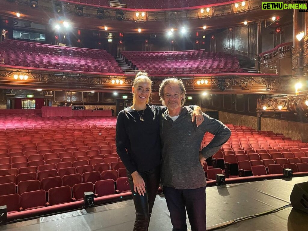 Stefan Dennis Instagram - Finally back at the London Palladium after 35 years. Last time Annie and I graced this stage was for the Royal Command Performance in 1988. 😎 The London Palladium