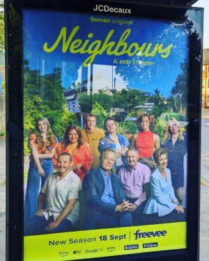 Stefan Dennis Instagram - About to head home after a 3 day whirlwind press/media junket with the delightful Amazon gang for the reboot of Neighbours tomorrow on Freevee. Watch out world he we come again!