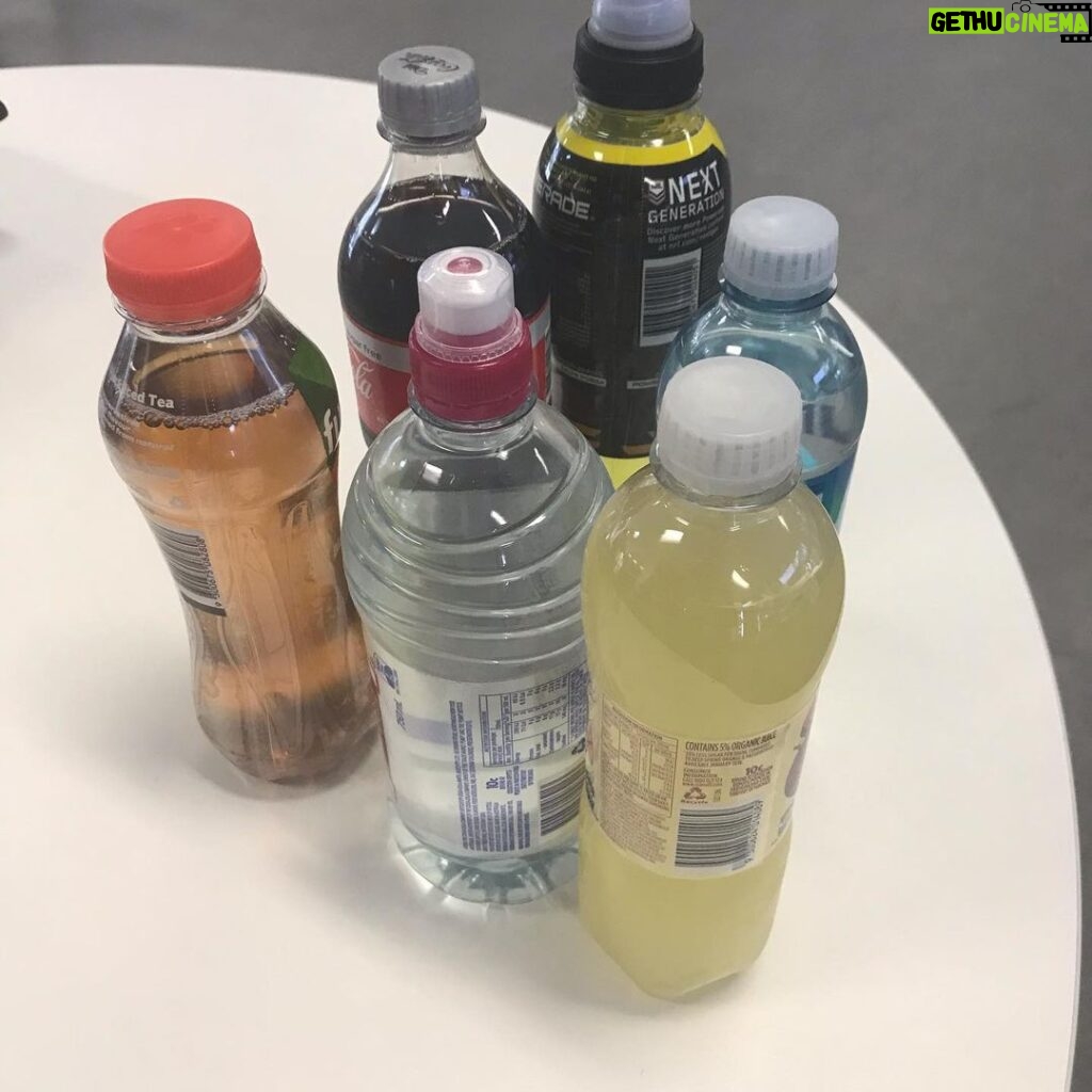 Stefan Dennis Instagram - I hope in the not too distant future these will be relics of the past. All hail to Fremantle Media for starting the movement to have all plastic water/drink bottles removed from their shows as well as from their offices world wide.
