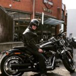 Stefan Dennis Instagram - About to ride down to Somerset with my mate, Foxy (powderbluefox). Thanks to Warrs (@warrshdlondon)