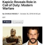 Stefan Kapičić Instagram – I’m happy that I can finally announce my role in “Call of Duty: Modern Warfare 2019″Thanks to @InfinityWard I’ve been creating two amazing characters for almost a year! Legendary Nikolai who now looks and talks like me and a BAD bad man J12 !🥳@CallofDuty #ModernWarfare  #GoingDark ENJOY! Los Angeles, California