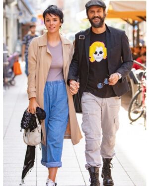 Stefan Kapičić Instagram - Zagrebačkim ulicama... #happiness #love #ivanahorvat #stefankapicic