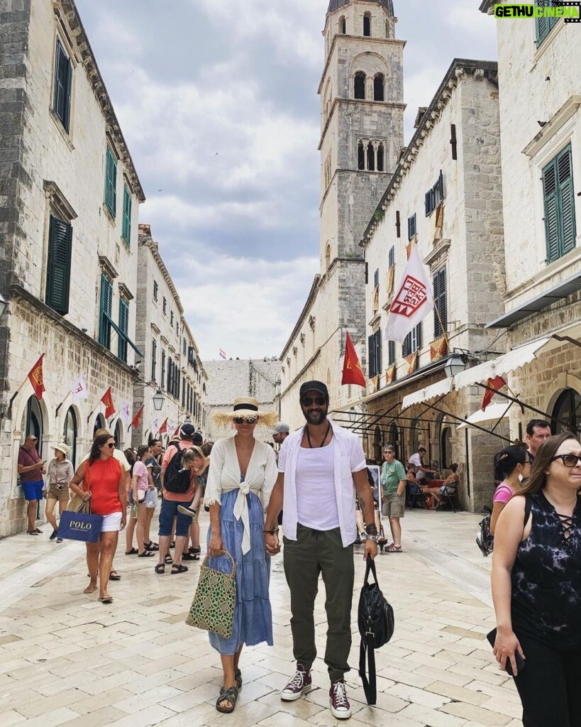 Stefan Kapičić Instagram - Dubrovnik... the city of our love ❤️ #stefankapicic #ivanahorvat Stradun