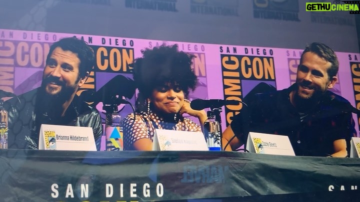 Stefan Kapičić Instagram - 🤭 @deadpoolmovie panel @comic_con #kraventhehunter #marvel #deadpool #colossus #samdiegocomiccon #ryanreynolds #zazziebeetz Hall H At San Diego Comic Con