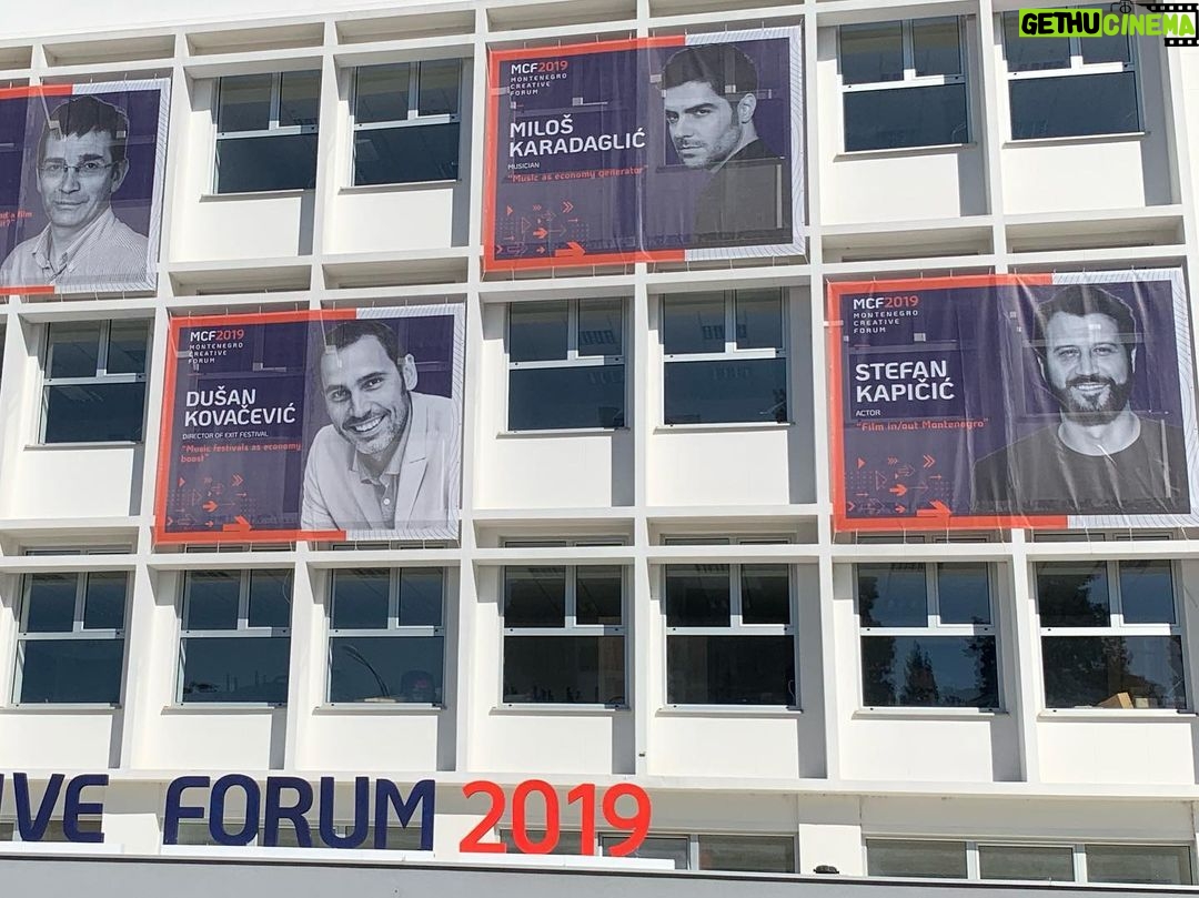 Stefan Kapičić Instagram - #montenegrocreativeforum #filminmontenegro @ministarstvo.kulture @_sassabog_ @stefankapicic @ivana_horvat_ #miloskaradaglic #CREATIVEMONTENEGRO #🇲🇪 Podgorica