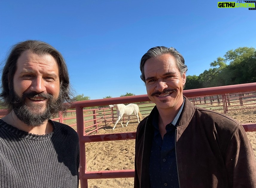 Stefan Kapičić Instagram - BEHIND THE SCENES @bettercallsaul with one and only LALO! @daltonyco it's been a blast working with you. 🪓 #stefankapcic #casper #lalosalamanca #tonydalton #bettercallsaul #amc #Netflix #finalseason #season6 Albuquerque, New Mexico