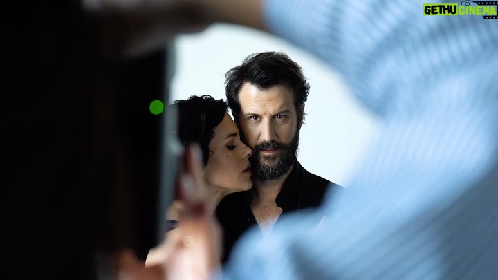 Stefan Kapičić Instagram - ELLE - The Making Of. @ivanahorvatkapicic und @stefankapicic 👑👑 @elleserbia @matkovicandvild #behindthescenes🎬 Belgrade, Serbia