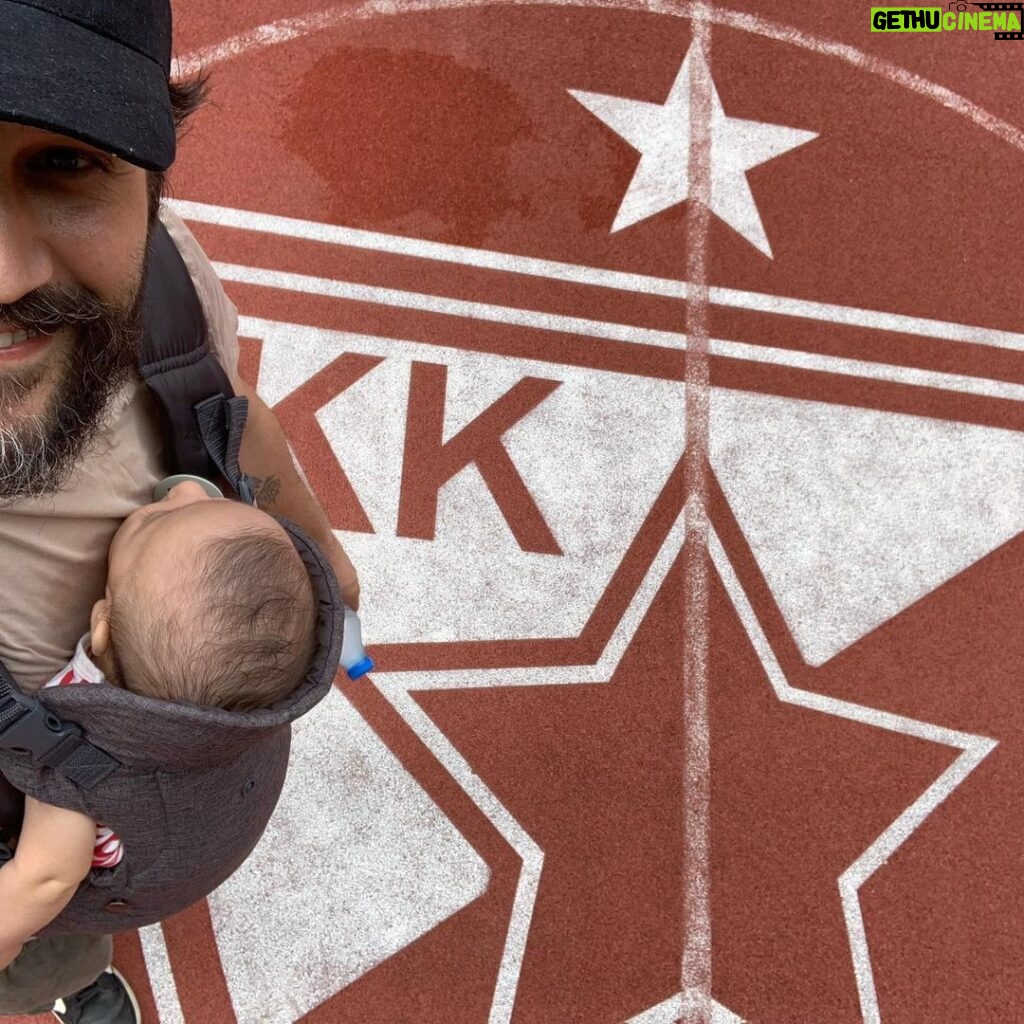 Stefan Kapičić Instagram - Took my baby boy to Zvezdino - Kalemegdan courts @crvenazvezdakk where his grandfather started playing basketball, made most points in the history of BC "Red Star" and later became the World Champion with national team of Yugoslavia. #DraganKapicic #proudson #proudgrandson #KKCrvenaZvezda #history