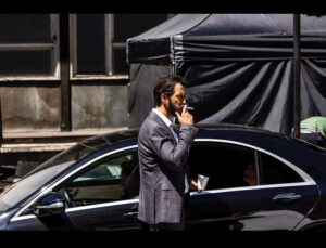 Stefan Kapičić Instagram - Behind the scenes #juznivetar #nagranici #plavi #stefankapicic @juznivetarfilm @awramovsky photo: @nemanja.miscevic