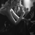 Stella Maxwell Instagram - NYC w my Montblanc Fam 🤍 #Montblanc #MontblancLibrarySpirit #InspireWriting @montblanc @marcotomasetta_dd 🤍 New York, New York