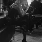 Stella Maxwell Instagram - NYC w my Montblanc Fam 🤍 #Montblanc #MontblancLibrarySpirit #InspireWriting @montblanc @marcotomasetta_dd 🤍 New York, New York