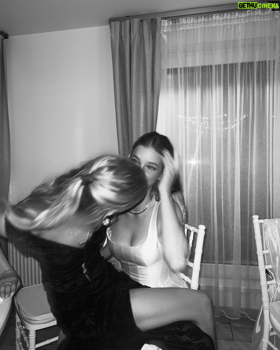 Stella Maxwell Instagram - Celebrating a beautiful day with my beautiful friends. I love you @realbarbarapalvin and @dylansprouse Wishing love and happiness to the newlyweds 🤍 Hungary, Europe