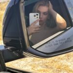 Stella Maxwell Instagram - Desert Sun 🖤 Palm Springs CA