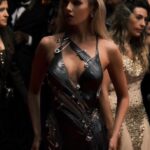 Stella Maxwell Instagram - What a pleasure attending ‘The Idol’ premiere last night in Cannes 🖤 Wearing the one and only Atelier Versace @donatella_versace @versace Cannes, France