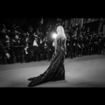 Stella Maxwell Instagram - What a pleasure attending ‘The Idol’ premiere last night in Cannes 🖤 Wearing the one and only Atelier Versace @donatella_versace @versace Cannes, France