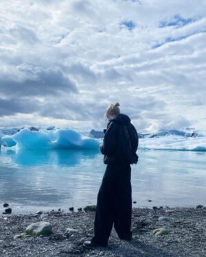 Stella Maxwell Instagram - This is my first time in Iceland and it’s just hard to find words to explain the beauty…