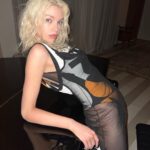 Stella Maxwell Instagram - Eivissa town @riccardotisci17 @burberry 🖤 Ibiza, Spain