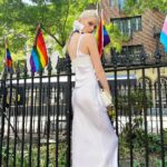 Stella Maxwell Instagram - Celebrating love. Thank you to all those who paved the way. Proud to be at Stonewall in NYC to remember and remind ❤️ Thank you @riccardotisci17 and @burberry for dressing me for this important occasion and for your continued support of the LGBTQ community. Happy Pride ❤️ @prideliveofficial @stonewallvisctr #stonewallday #meetusatthemonument The Stonewall Inn