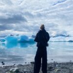 Stella Maxwell Instagram - This is my first time in Iceland and it’s just hard to find words to explain the beauty…