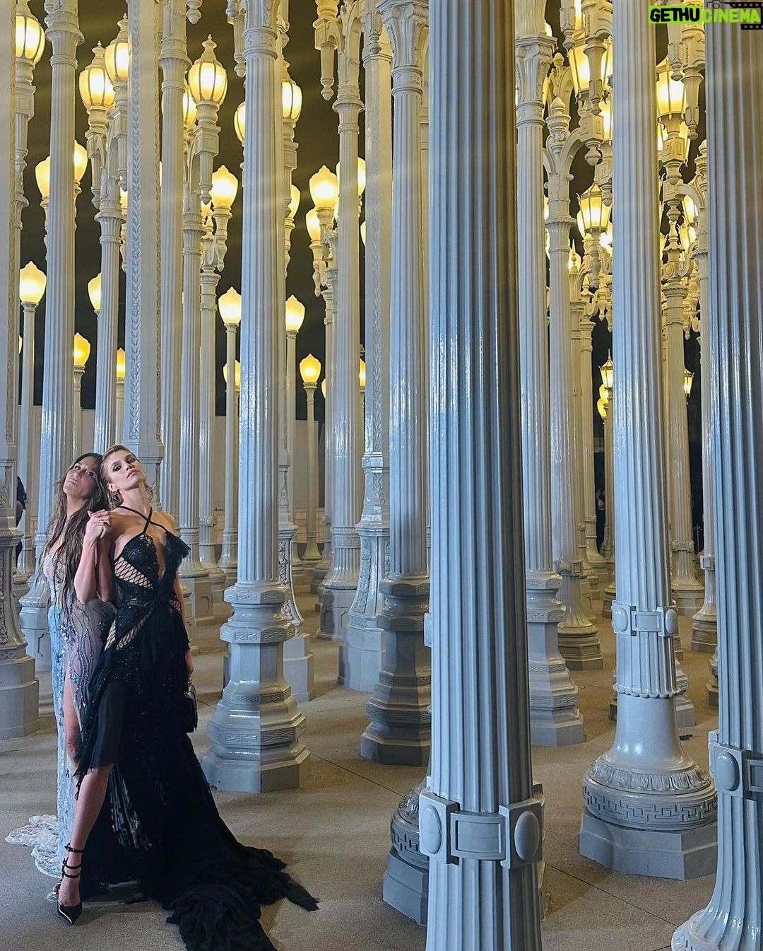 Stella Maxwell Instagram - Night at the museum @lacma 🖤