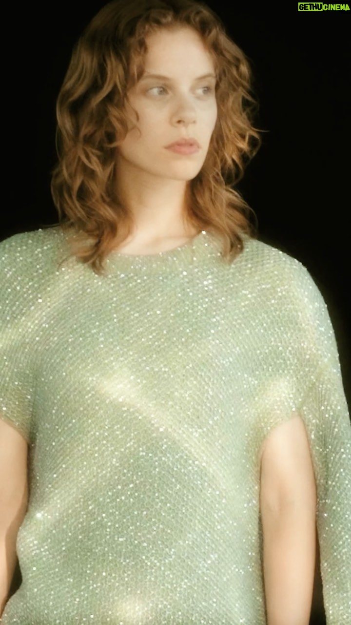 Stella McCartney Instagram - STELLABRATION: Shine on. PVC-free sequins sparkle on knitwear, made for festive Stellabrations and beyond. Most sequins are made with PVC — a carcinogenic, toxic chemical. We have been PVC-free since 2010. Shop #StellaHoliday at link in bio. Credits Track: ‘Frozen’ by @Madonna #StellaMcCartney #StellaSpring24