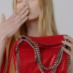 Stella McCartney Instagram - STELL-F LOVE: The rare, limited-edition red #Falabella — an iconic celebration of self-love for #VDay. Only six are available globally, handcrafted in Italy from #vegan materials showing a love to animals and Mother Earth. Shop the limited-edition red Falabella exclusively at stellamccartney.com. #StellaMcCartney #crueltyfree #ValentinesDay #vegan
