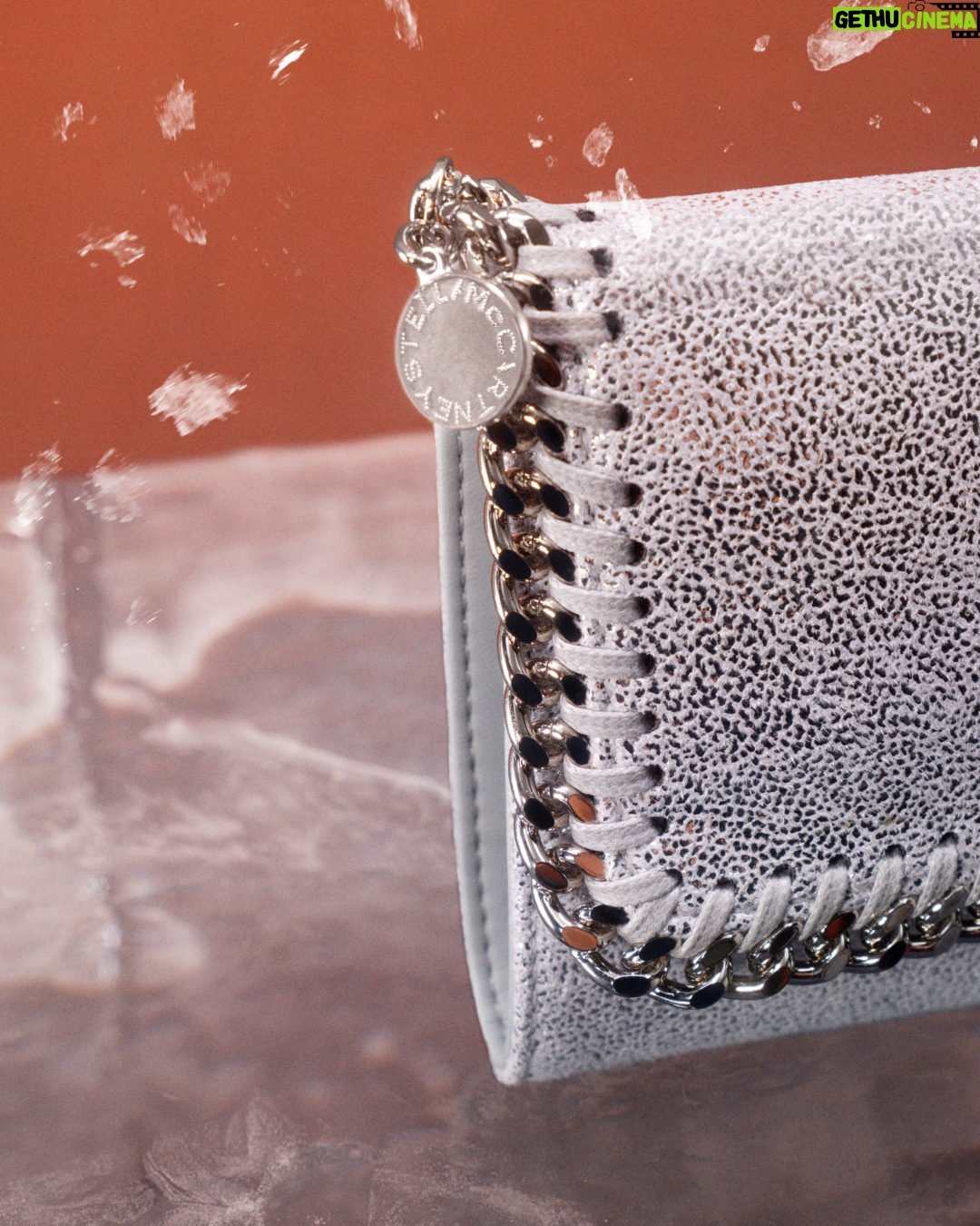 Stella McCartney Instagram - STELLABRATION: Little luxuries. The iconic #Falabella in a wallet silhouette, handcrafted from #vegan materials in Italy. Shop #StellaHoliday at link in bio. #StellaMcCartney #StellaSpring24 #crueltyfree
