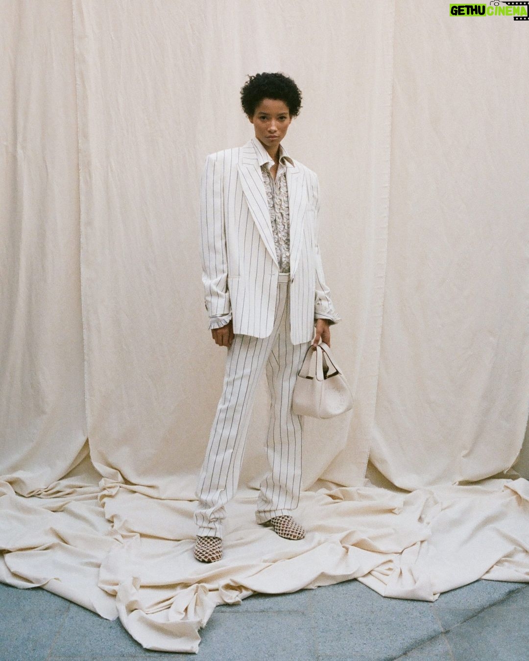 Stella McCartney Instagram - STELLA SUMMER: Forest-friendly viscose tailoring blends classic Savile Row expertise with contemporary sustainable materials. Forest-friendly viscose is a versatile, light fabric – ideal for summer layering, whilst helping to protect endangered and ancient forests. Discover the #StellaSummer24 collection at stellamccartney.com. #StellaMcCartney
