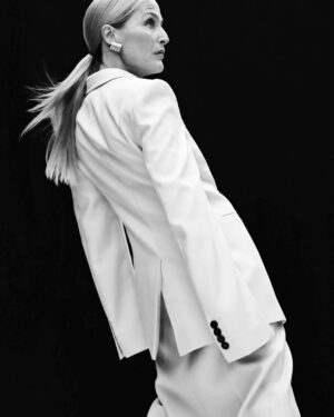 Stella McCartney Instagram - HORSE POWER: Legendary talent @GillianA in @PORTERmagazine, wearing Savile Row tailoring and outerwear.

Tap to shop #StellaWinter23 and at link in bio.

Credits
Photographer: @philip_messman
Casting: @theannabelbrog @olivesw
Content Director: @alcaselyhayford
Photographer: @philip_messman
Art Director: @iamviettran @kelly0n
Hair: @jamesrowehair
Makeup: @florriewhitemakeup
Styling: @cblazeby
Nails: @jessicathompsonnails
Words: @katie_berrington

#StellaMcCartney #GillianAnderson #InStella