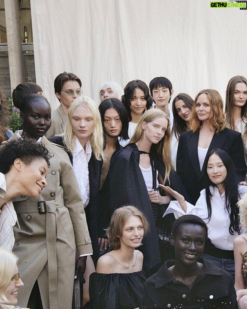 Stella McCartney Instagram - STELLA’S SUSTAINABLE MARKET: This was one of the first shows where we had men and women. It’s about who you are inside and what choices you make, showing who you are through what you wear. If you are part of the Stella community, you’re already living in the now – part of the next generation, the future of fashion. Our brand is open to every age, every colour, every gender. It really is about bringing everyone together, this show especially. x Stella #StellaMcCartney #ParisFashionWeek #PFW #StellasSustainableMarket #StellaSummer24 Paris, France