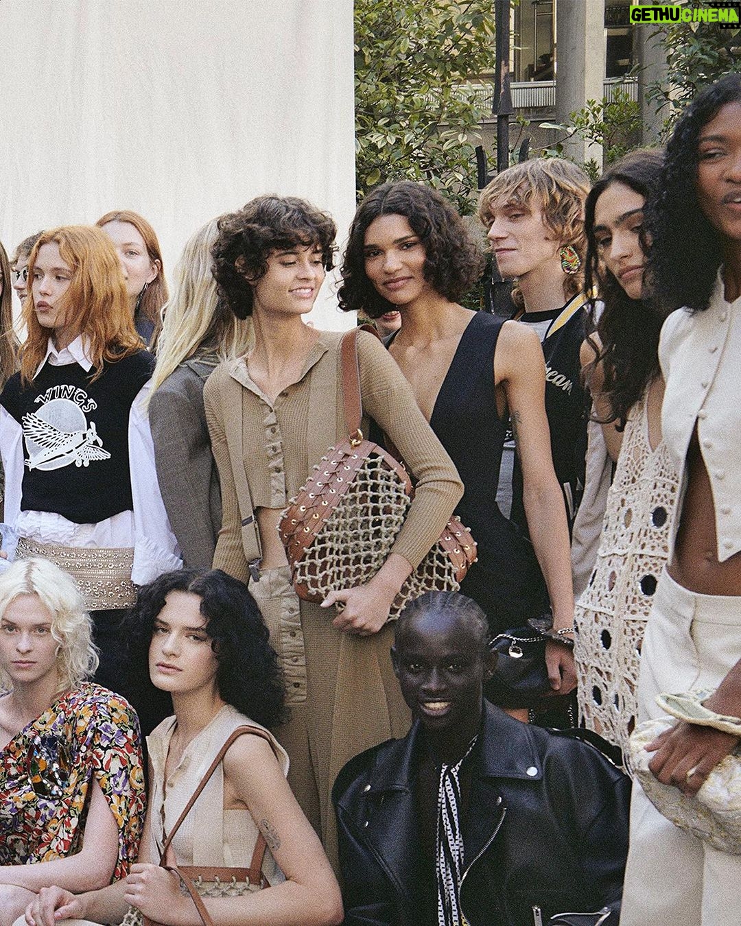 Stella McCartney Instagram - STELLA’S SUSTAINABLE MARKET: This was one of the first shows where we had men and women. It’s about who you are inside and what choices you make, showing who you are through what you wear. If you are part of the Stella community, you’re already living in the now – part of the next generation, the future of fashion. Our brand is open to every age, every colour, every gender. It really is about bringing everyone together, this show especially. x Stella #StellaMcCartney #ParisFashionWeek #PFW #StellasSustainableMarket #StellaSummer24 Paris, France