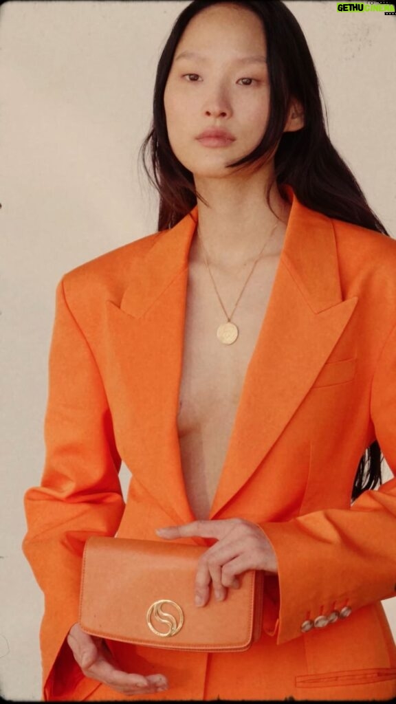 Stella McCartney Instagram - LADY GARDEN: The timeless Stella codes of iconic Savile Row tailoring and masculine utility, in contrasting pop oranges and sun-bleached mosses.  Shop #StellaSpring24 in-store and at stellamccartney.com. #StellaMcCartney