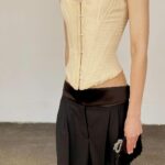 Stella McCartney Instagram - LADY GARDEN: I love how we’ve done corsetry in a very day-to-evening, very youthful, way... It also reflects an area of womanhood that at one stage was more controlling and limiting, and now women are taking back ownership of what they want to wear; celebrating their curves and strength... x Stella   Every year, 300 million trees are felled by the fashion industry. Our corsetry is sculpted from forest-friendly viscose – a wood pulp-based fabric we responsibly source from sustainably managed forests, protecting ancient and endangered woodlands. Shop the #StellaSpring24 Moulded Corset Top in-store and at stellamccartney.com. Credits Video: #ShotByStella  #StellaMcCartney