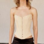 Stella McCartney Instagram - LADY GARDEN: I love how we’ve done corsetry in a very day-to-evening, very youthful, way... It also reflects an area of womanhood that at one stage was more controlling and limiting, and now women are taking back ownership of what they want to wear; celebrating their curves and strength... x Stella   Every year, 300 million trees are felled by the fashion industry. Our corsetry is sculpted from forest-friendly viscose – a wood pulp-based fabric we responsibly source from sustainably managed forests, protecting ancient and endangered woodlands. Shop the #StellaSpring24 Moulded Corset Top in-store and at stellamccartney.com. Credits Video: #ShotByStella  #StellaMcCartney