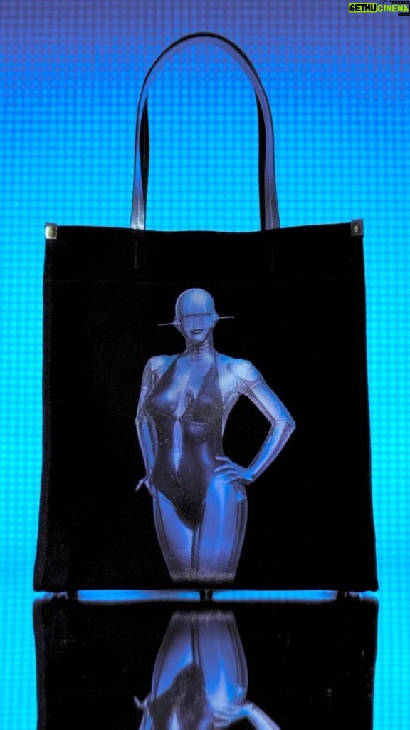 Stella McCartney Instagram - STELLA + SORAYAMA: “I met Stella over 20 years ago. She came to my studio for the first time and told me she studied my ‘Sexy Robot’ book in school, and she was a fan of my work.” – Sorayama @HajimeSorayamaOfficial’s Sexy Robots transform limited-edition Stella totes into high shine, highly collectable #vegan icons. Shop the #StellaxSorayama limited-edition capsule in-store and at stellamccartney.com. #StellaMcCartney #Sorayama