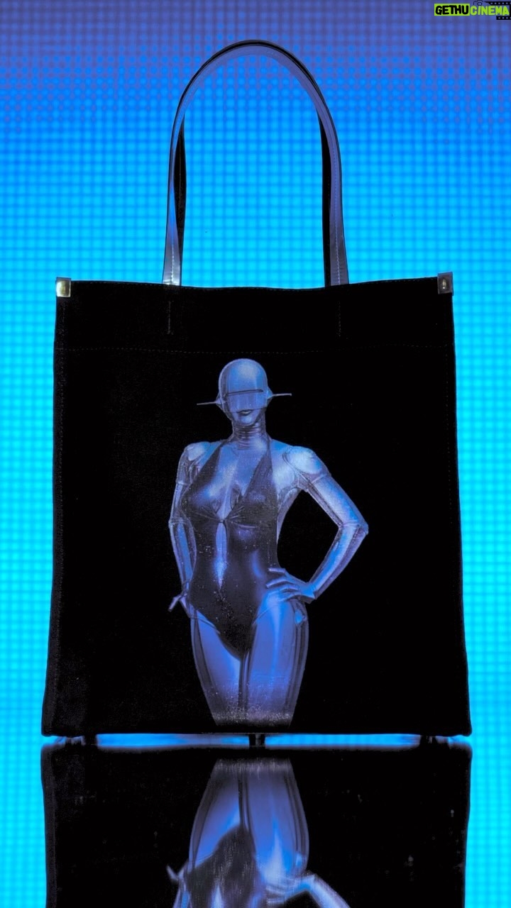 Stella McCartney Instagram - STELLA + SORAYAMA: “I met Stella over 20 years ago. She came to my studio for the first time and told me she studied my ‘Sexy Robot’ book in school, and she was a fan of my work.” – Sorayama @HajimeSorayamaOfficial’s Sexy Robots transform limited-edition Stella totes into high shine, highly collectable #vegan icons. Shop the #StellaxSorayama limited-edition capsule in-store and at stellamccartney.com. #StellaMcCartney #Sorayama
