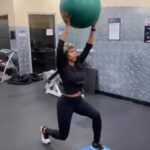 Stephanie Charles Instagram – I know I said who needs a gym buuuttttt …..ughh I do miss it😩😩Can’t wait to be reunited! Lol 
💪🏽💪🏽 @tee_lamar (dope trainer!)
#gym #workout  #quarantinelife #actresslife #fitness  #stephaniecharles #wearamask #gymmotivation #throwback🔙 #gymrat