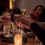 Stephanie Charles Instagram - I’m always late at posting. I need time!😩 About the other night. Happy birthday celebration. @farvelis I wish you so much success, love, and happiness!! You so deserve it!! #Good times💋 I’m #grateful for you ladies🙏🏽💕 @azizascott @mikhalajene @faleciadunn @drineee @itskeysha.e Ok, so the restaurant we went to their restroom was so cute that I had to do a #miniphotoshoot 😩😅 #stephaniecharles #throwbackthursday #bdaycelebration #selfie #tbt #smilesallday #goodvibesonly #tylerperrystudios #blackishabc