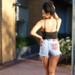 Stephanie Charles Instagram – The weather in L.A. makes feel like🥰💋
 
📸 by these beautiful ladies @mikhalajene  and @farvelis. I appreciate you more than you’ll ever know💕💕🙏🏽🙏🏽

#stephaniecharles
#goodvibesonly
#lavibes
#actresslife
#photoshoot