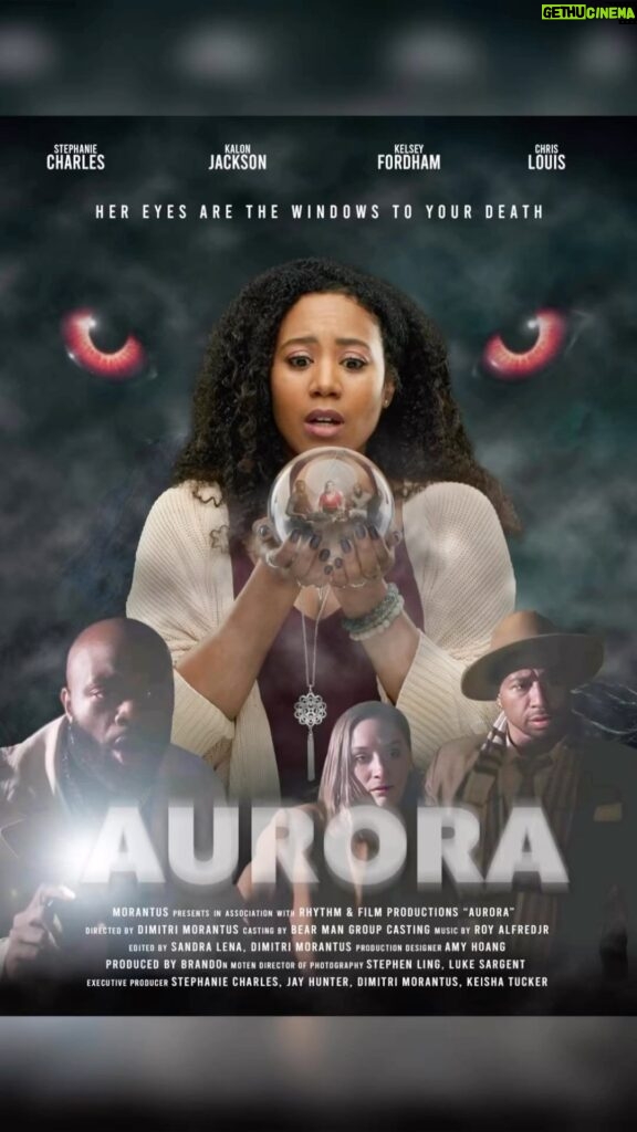Stephanie Charles Instagram - Check out the spine-chilling movie #Aurora, the new supernatural psychological horror thriller that promises to send chills down your spine! Brace yourself for a mind-bending journey into darkness & experience the gripping suspense that will keep you on the edge of your seat! #stephaniecharles #aurorafilm #horrormovies #supernaturalthriller #psychologicalthriller #scarymovies #mindbending