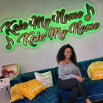 Stephanie Charles Instagram – Always good hanging out with you☺️
Happy belated belated belated birthday 🥳 haha… @faleciadunn 

#stephaniecharles
#kalemyname 
#birthdaybrunch 
#chillvibes