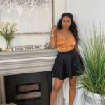 Stephanie Charles Instagram - TB, but always good vibes only☺️ What’s a message or quote that keeps you guys motivated? #stephaniecharles #sundayvibes #goodvibes #tylerperrystudios #bet