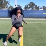 Stephanie Charles Instagram - Y’all ready for the Super Bowl🙌🏽🙌🏽🙌🏽💪🏽💪🏽💪🏽 #stephaniecharles #superbowl2022 #workoutoftheday #fitnessjourney #ruthless #bet #tylerperrystudios