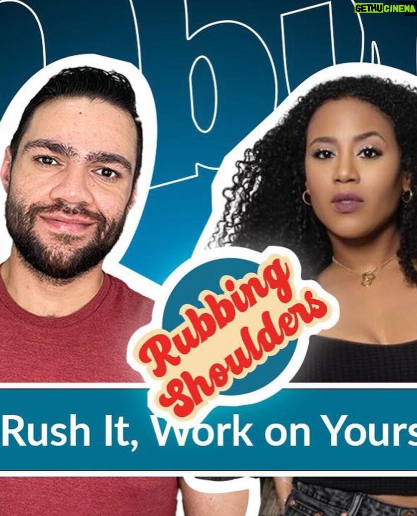 Stephanie Charles Instagram - My episode is out today with @evan.quinones on @rubbingshoulderspod . Episode: Don’t Rush it, Work on Yourself First ☺☺ The audio today and the video on Wednesday! 😊 Nothing but #goodvibes #stephaniecharles #catalinafilmfestival #aurorahorrormovie