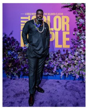 Stephen Hill Instagram - Aloha on the purple carpet

If you notice, the beautiful Christina Lei is missing from this first photo. I had the intention of gifting it to someone in particular, and when she walked right past me at the after-party I gently tapped her on the shoulder, pointed to the button I was wearing, and told her the history of the Christina lei. I took off the lei and proudly placed it around her neck. It was a beautiful moment between @successful_writer and I, and one of my favorite memories of the night.

It was so inspiring to bear witness to and partipate in the magnificence of the newest addition to @thecolorpurple canon. I stood on that carpet with Oprah, Spielberg, and Tyler Perry, and the list just goes on and on. To know that it all started with a thought and the stroke of Alice Walker's pen... Incredible. 

To top it all off... I brought my aunt Pat with me. She's given me a roof over my head, put food in my belly, and given me a car to get around in for so many years whenever I was in LA. I love you, Aunty❤️. She loved the lei I gave her too!

Go see The Color Purple! 💜💜💜

@wbpictures @oprah @tylerperry @amblin @blitzambassador @daniebb3 @tasiasword @kingofbingo @coreyhawkins @hermusicofficial @tiffanyelleburgess @destinycasting #thecolorpurple #intheaterschristmasday #bringerofthelight
