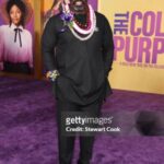 Stephen Hill Instagram - Aloha on the purple carpet If you notice, the beautiful Christina Lei is missing from this first photo. I had the intention of gifting it to someone in particular, and when she walked right past me at the after-party I gently tapped her on the shoulder, pointed to the button I was wearing, and told her the history of the Christina lei. I took off the lei and proudly placed it around her neck. It was a beautiful moment between @successful_writer and I, and one of my favorite memories of the night. It was so inspiring to bear witness to and partipate in the magnificence of the newest addition to @thecolorpurple canon. I stood on that carpet with Oprah, Spielberg, and Tyler Perry, and the list just goes on and on. To know that it all started with a thought and the stroke of Alice Walker's pen... Incredible. To top it all off... I brought my aunt Pat with me. She's given me a roof over my head, put food in my belly, and given me a car to get around in for so many years whenever I was in LA. I love you, Aunty❤️. She loved the lei I gave her too! Go see The Color Purple! 💜💜💜 @wbpictures @oprah @tylerperry @amblin @blitzambassador @daniebb3 @tasiasword @kingofbingo @coreyhawkins @hermusicofficial @tiffanyelleburgess @destinycasting #thecolorpurple #intheaterschristmasday #bringerofthelight