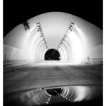 Stephen Hill Instagram - Sometimes, you have to be your own light at the end of the tunnel. #stephenhillphotos #leicaphoto #blackandwhitephotography #lightattheendofthetunnel